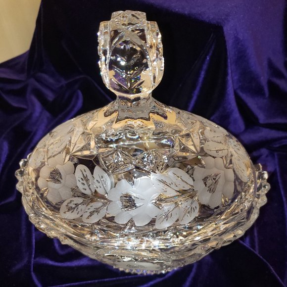 Lead Crystal Candy Dish - Picture 6 of 9